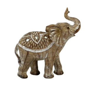 MEDIUM SIENA ELEPHANT FIGURE