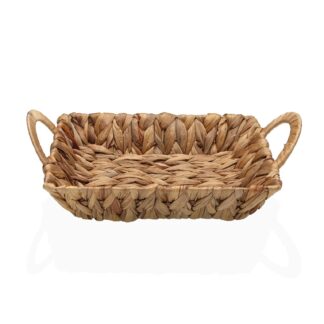 RECTANGULAR BASKET WITH HANDLES