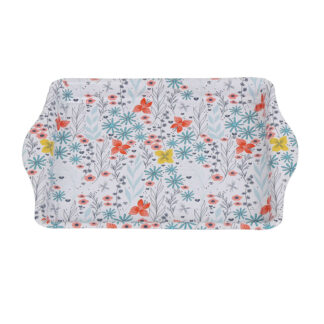 FIORELLA METAL PLATTER WITH HANDLES