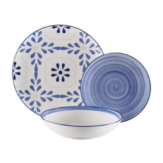 AZURITE 18-PIECE DINNER SET