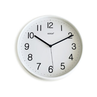 WHITE WALL CLOCK 30CM