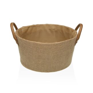 JUTE ROUND BASKET