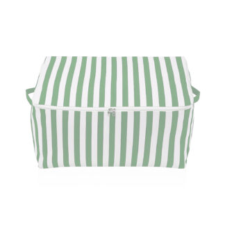 MEDIUM LIGHT GREEN LINTEA FABRIC BOX