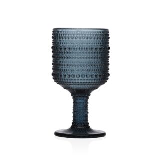BLUE DESIGN WINE GLASS