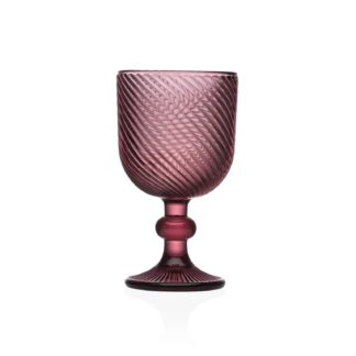 SMALL PINK WINE GLASS