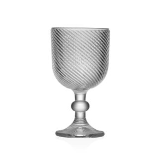 LARGE CLEAR WINE GLASS